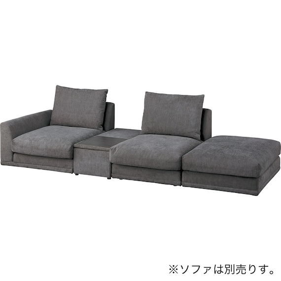 【HM04専用】収納付きテーブル (HM04 DGY) 12枚目画像