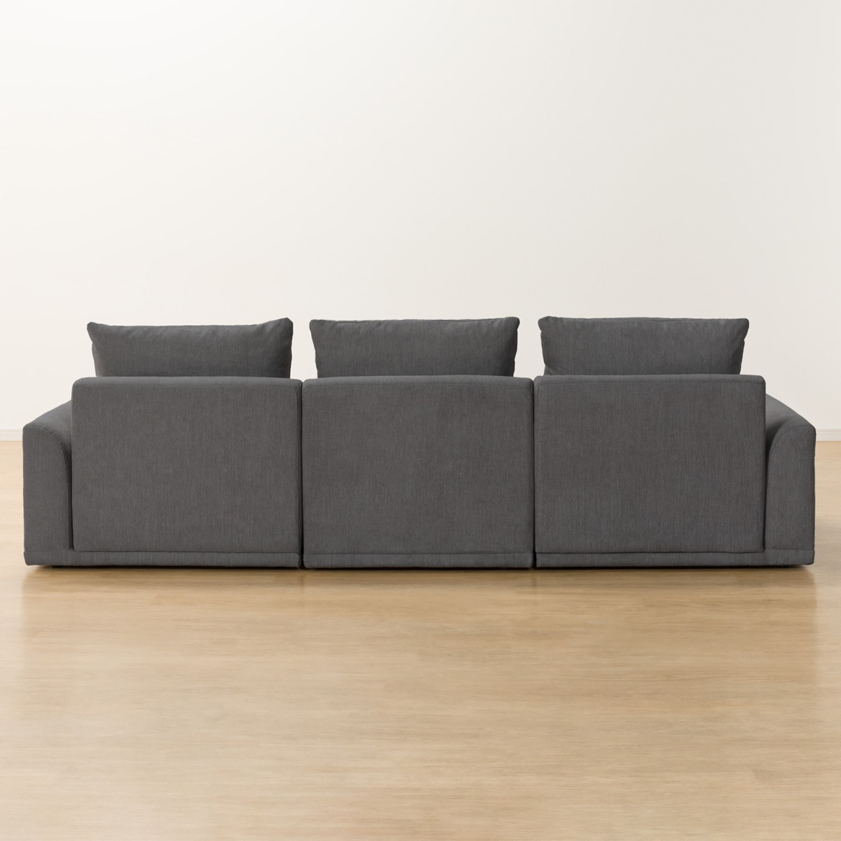 3人掛けローソファ 布張りタイプ (HM04 DGY) | ニトリネット【公式