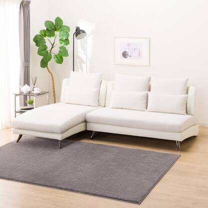 布張りカウチソファ(ポーション2KD IV)通販 | ニトリネット【公式  