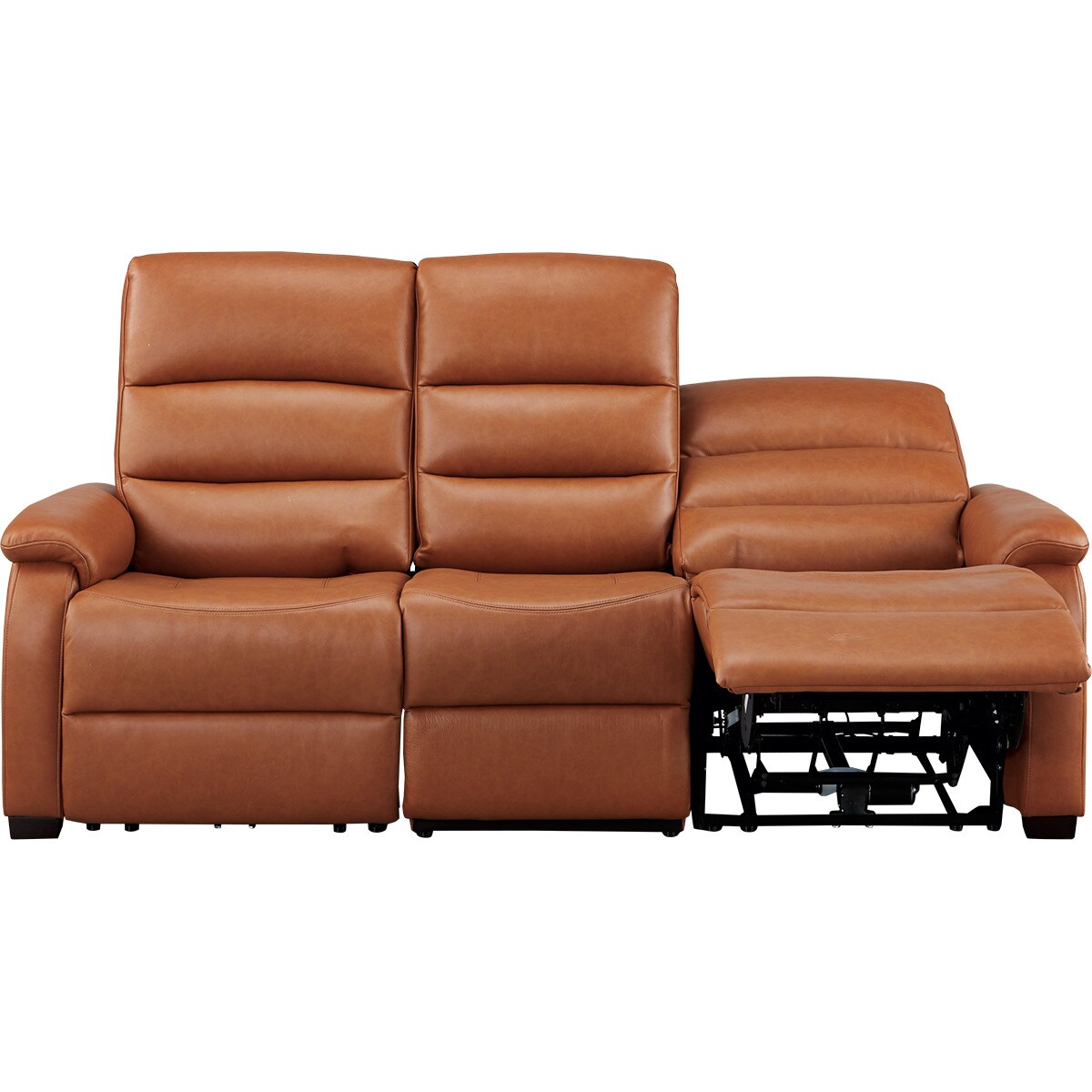 1人用電動リクライニングソファ Nビリーバ2（厚革）キャメル ニトリ N