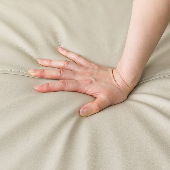 電動カウチソファ 本革(一部合成皮革)タイプ (KK026 左カウチ MGY) 15枚目画像