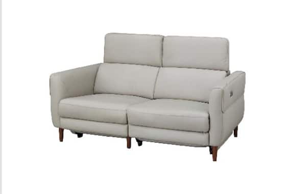 2Pリクライニングソファ KK026カワ MGY 1枚目画像