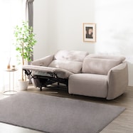 布張り電動リクライニングソファ(LE09 2M)