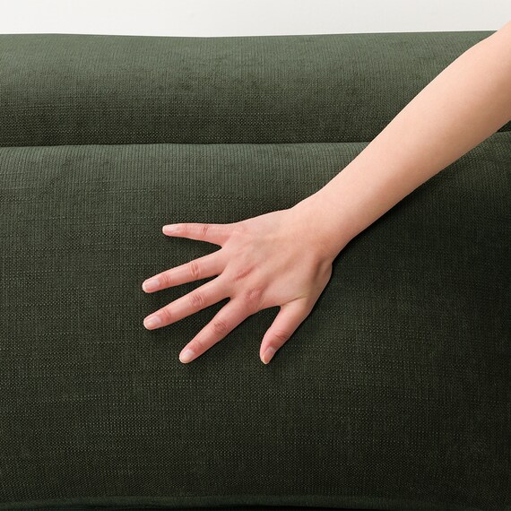 3人掛け電動リクライニングソファ 布張りタイプ (LE09 2モーター YGR) 11枚目画像