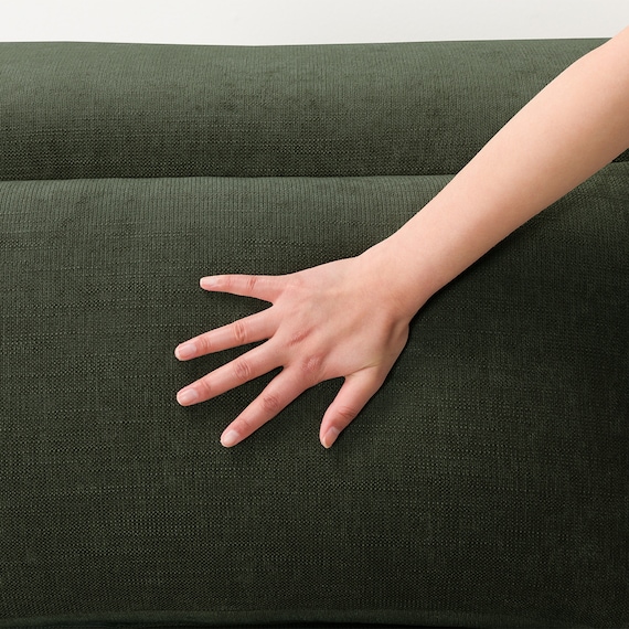 3人掛け電動リクライニングソファ 布張りタイプ (LE09 2モーター YGR) 11枚目画像