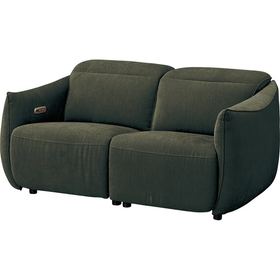 2人掛け電動リクライニングソファ 布張りタイプ (LE09 2モーター YGR) 1枚目画像