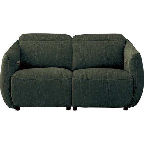 2人掛け電動リクライニングソファ 布張りタイプ (LE09 2モーター YGR) 7枚目画像