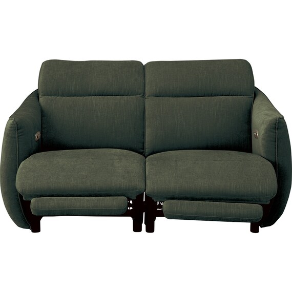 2人掛け電動リクライニングソファ 布張りタイプ (LE09 2モーター YGR) 11枚目画像