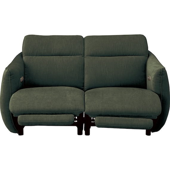 2人掛け電動リクライニングソファ 布張りタイプ (LE09 2モーター YGR) 11枚目画像