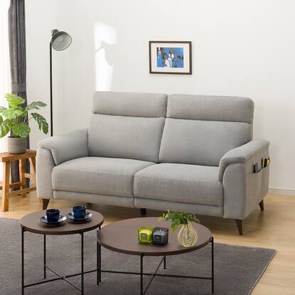 3人掛け布張りソファ(LB07 LGY)通販 | ニトリネット【公式】 家具  