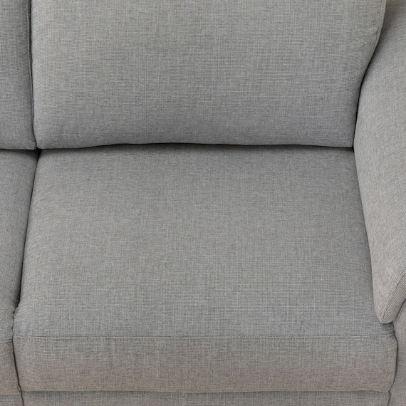 3人掛けソファ 布張りタイプ(LB07 LGY) 17枚目画像