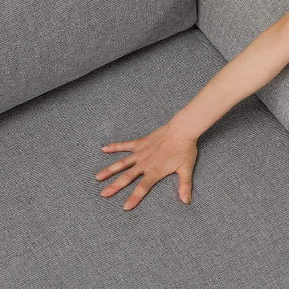 3人掛けソファ 布張りタイプ(LB07 LGY) 21枚目画像