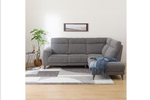 美品　コーナーソファセット（LB07 RC DGY） ニトリ ソファー ソファ コーナーソファセット(LB07 RC DGY