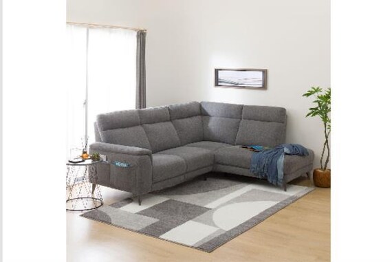 ｺｰﾅｰｿﾌｧｾｯﾄ LB07 LC DGY | ニトリネット【公式】 家具・インテリア通販