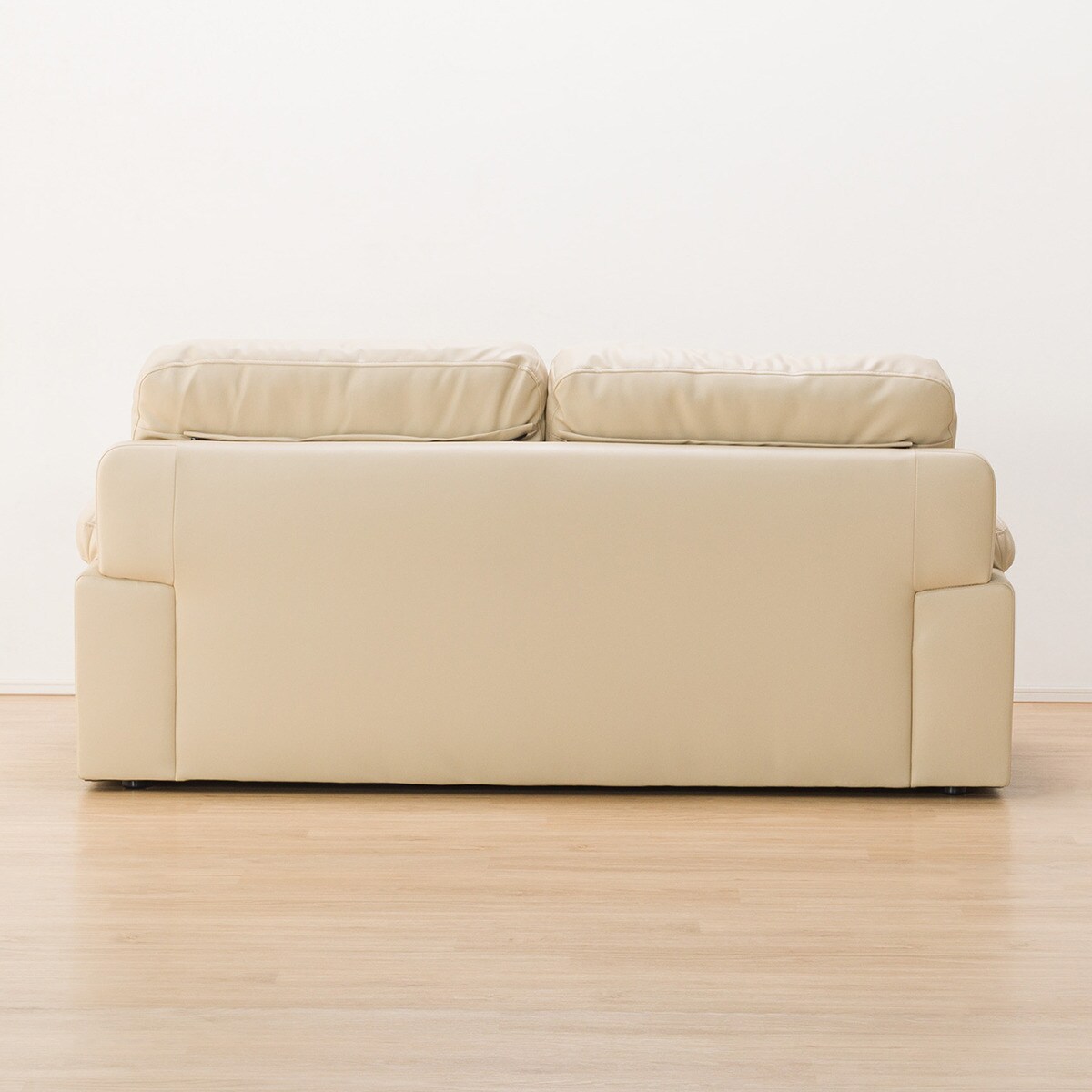 2人掛けワイドソファ 本革(一部合成皮革)タイプ (Sステイツ BE