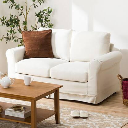 2人用布張りソファ Nカーシーra Dv Lbr 通販 ニトリネット 公式 家具 インテリア通販