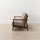 3人掛けソファ 布張りタイプ (IG01 DBR/MO) 10枚目画像