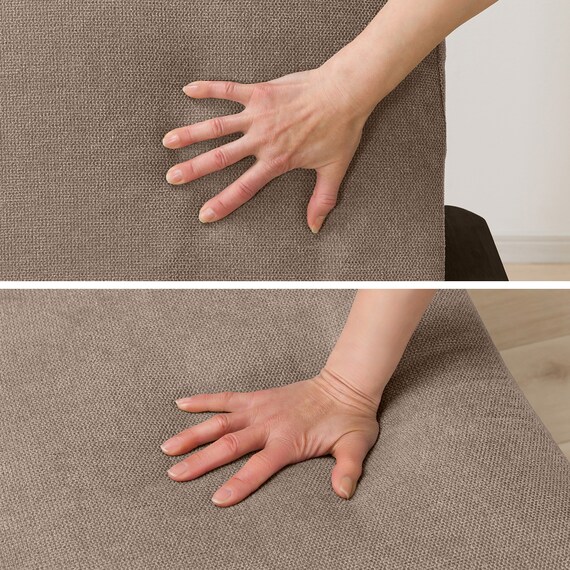 3人掛けソファ 布張りタイプ (IG01 DBR/MO) 11枚目画像