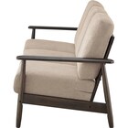 3人掛けソファ 布張りタイプ (IG01 DBR/LGY) 8枚目画像