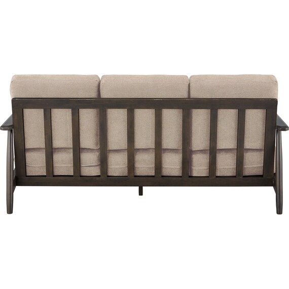 3人掛けソファ 布張りタイプ (IG01 DBR/LGY) 9枚目画像