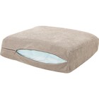 3人掛けソファ 布張りタイプ (IG01 DBR/LGY) 12枚目画像