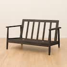 2人掛けソファ 布張りタイプ (IG01 DBR/DMO) 13枚目画像