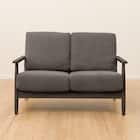 2人掛けソファ 布張りタイプ (IG01 DBR/DMO) 14枚目画像