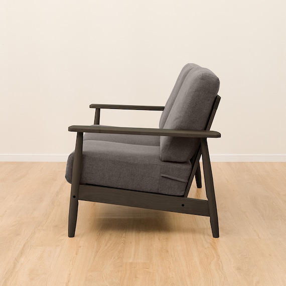 2人掛けソファ 布張りタイプ (IG01 DBR/DMO) 15枚目画像