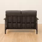 2人掛けソファ 布張りタイプ (IG01 DBR/DMO) 16枚目画像