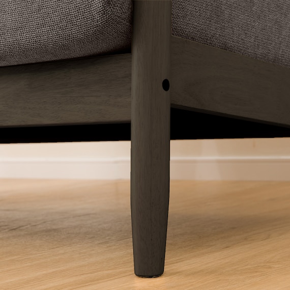 2人掛けソファ 布張りタイプ (IG01 DBR/DMO) 20枚目画像