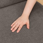 2人掛けソファ 布張りタイプ (IG01 DBR/DMO) 22枚目画像