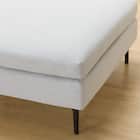 広い座面のゆったり スツール 布張りタイプ (MS01 LGY) 20枚目画像