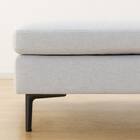 広い座面のゆったり スツール 布張りタイプ (MS01 LGY) 21枚目画像