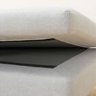 広い座面のゆったり スツール 布張りタイプ (MS01 LGY) 22枚目画像