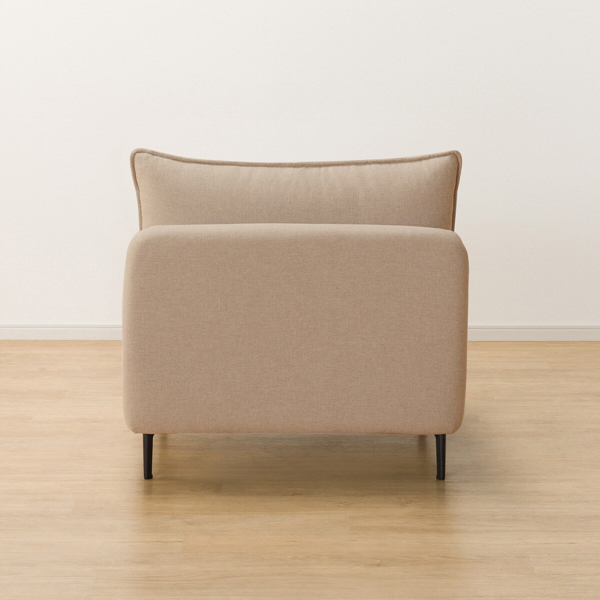 【sayu***】ニトリソファ① 傷・汚れに強い 広い座面のゆったりソファ 布張りタイプ (MS01 1人掛け