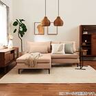 広い座面のゆったり 3人掛けソファ 布張りタイプ (MS01 肘なし BE) 37枚目画像