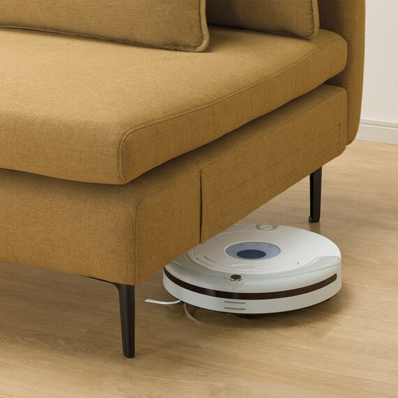 広い座面のゆったり 3人掛けソファ 布張りタイプ (MS01 肘なし YE) 31枚目画像