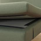 広い座面のゆったり 1人掛けソファ 布張りタイプ (MS01 肘なし YGR) 28枚目画像