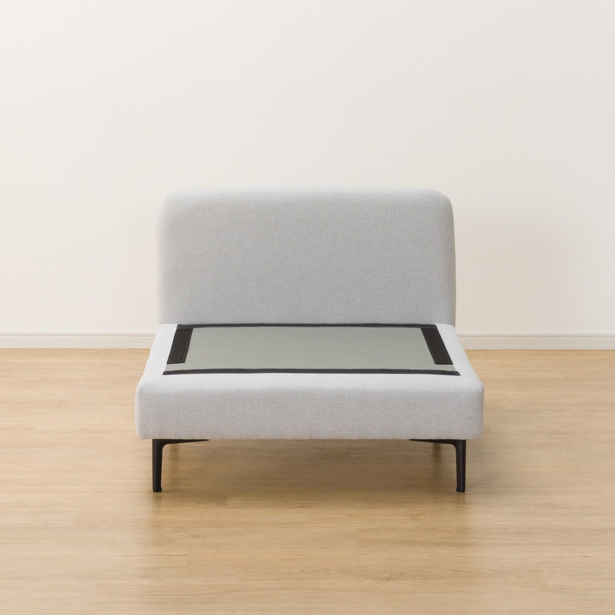 傷・汚れに強い 広い座面のゆったりソファ 布張りタイプ (MS01 1人掛け