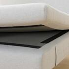 傷・汚れに強い 広い座面のゆったり 1人掛けソファ2台 + シェーズセット 布張りタイプ (MS01 1P×2/シェーズ 肘なし Nシールド LGY) 31枚目画像