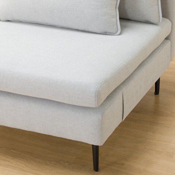 傷・汚れに強い 広い座面のゆったり 1人掛けソファ2台セット 布張りタイプ (MS01 1P×2 肘あり Nシールド LGY) 28枚目画像