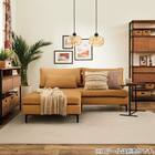 傷・汚れに強い 広い座面のゆったり 3人掛けソファ 布張りタイプ (MS01 肘なし Nシールド YE) 38枚目画像