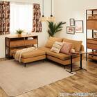 傷・汚れに強い 広い座面のゆったり 3人掛けソファ 布張りタイプ (MS01 肘なし Nシールド YE) 39枚目画像