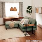 傷・汚れに強い 広い座面のゆったり 3人掛けソファ 布張りタイプ (MS01 肘なし Nシールド YGR) 39枚目画像