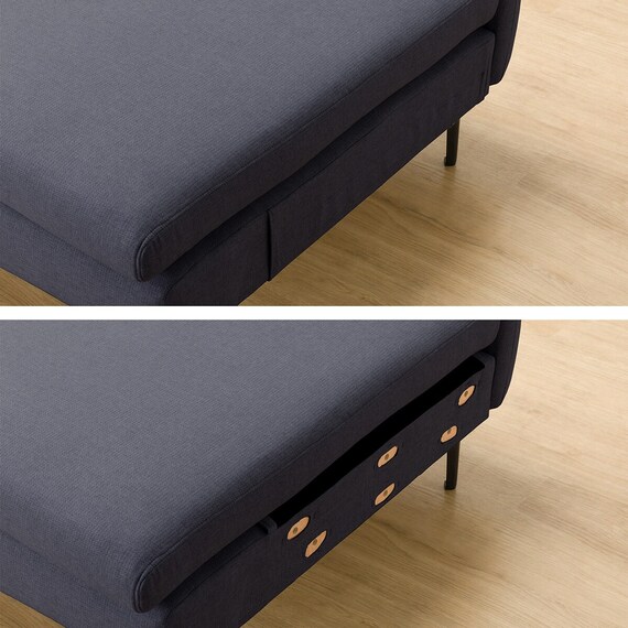 広い座面のゆったり 3人掛けソファ + シェーズセット 布張りタイプ (MS01 3P/シェーズ 肘あり DBL) 29枚目画像