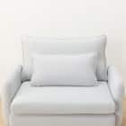 傷・汚れに強い 広い座面のゆったり 1人掛けソファ 布張りタイプ (MS01 肘あり Nシールド LGY) 23枚目画像