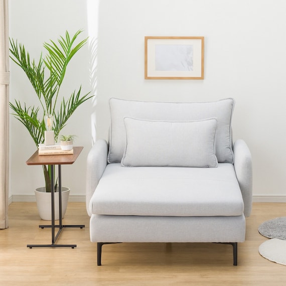 傷・汚れに強い 広い座面のゆったり シェーズロング 布張りタイプ (MS01 肘あり Nシールド LGY) 16枚目画像