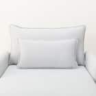 傷・汚れに強い 広い座面のゆったり シェーズロング 布張りタイプ (MS01 肘あり Nシールド LGY) 23枚目画像