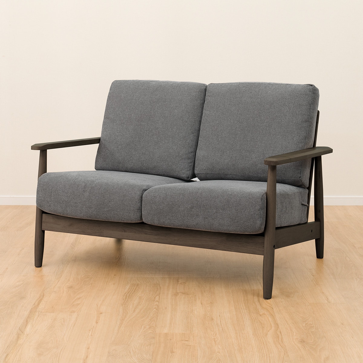 2人掛けソファ 布張りタイプ (IG01 DBR/DGY) | ニトリネット【公式