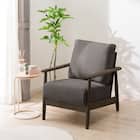 1人掛けソファ 布張りタイプ (IG01 DBR/DMO) 1枚目画像